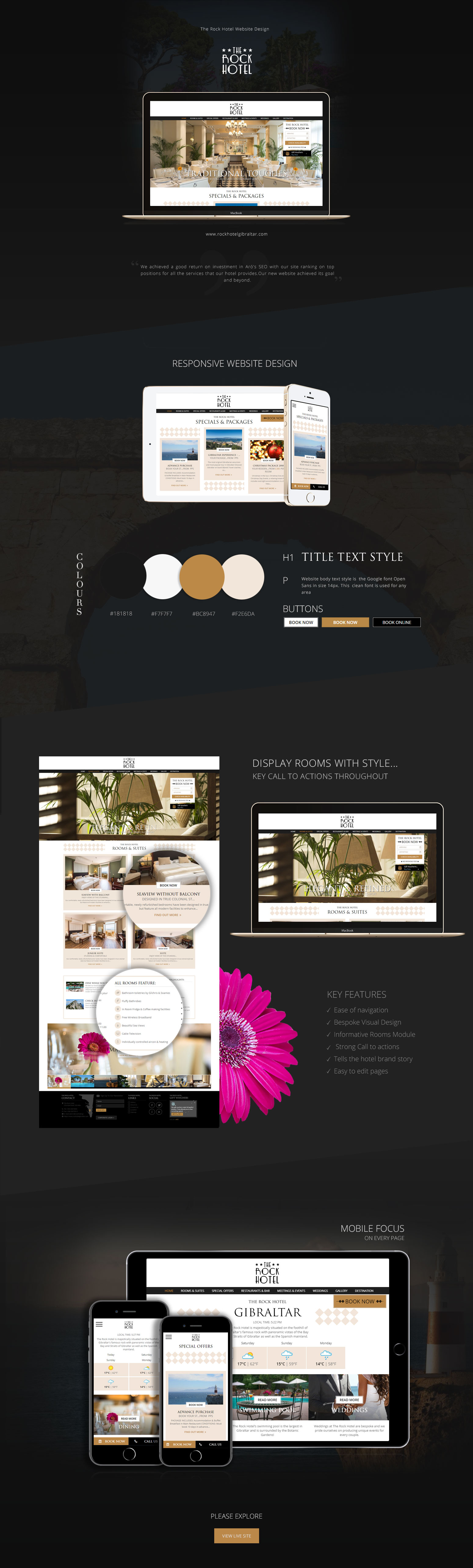 Rock Portfolio Design