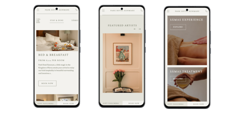 Mobile Optimised Experience