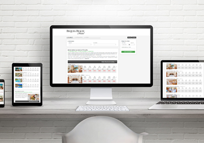 Hotel Booking Engine on Mobile and Desktop for an Independent Hotel