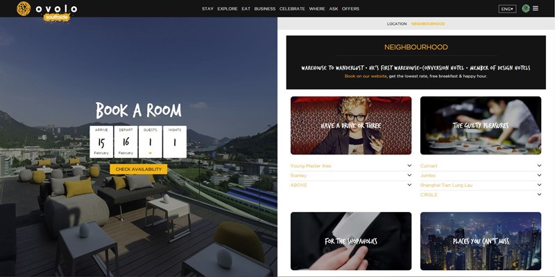 Ovolo Website Design