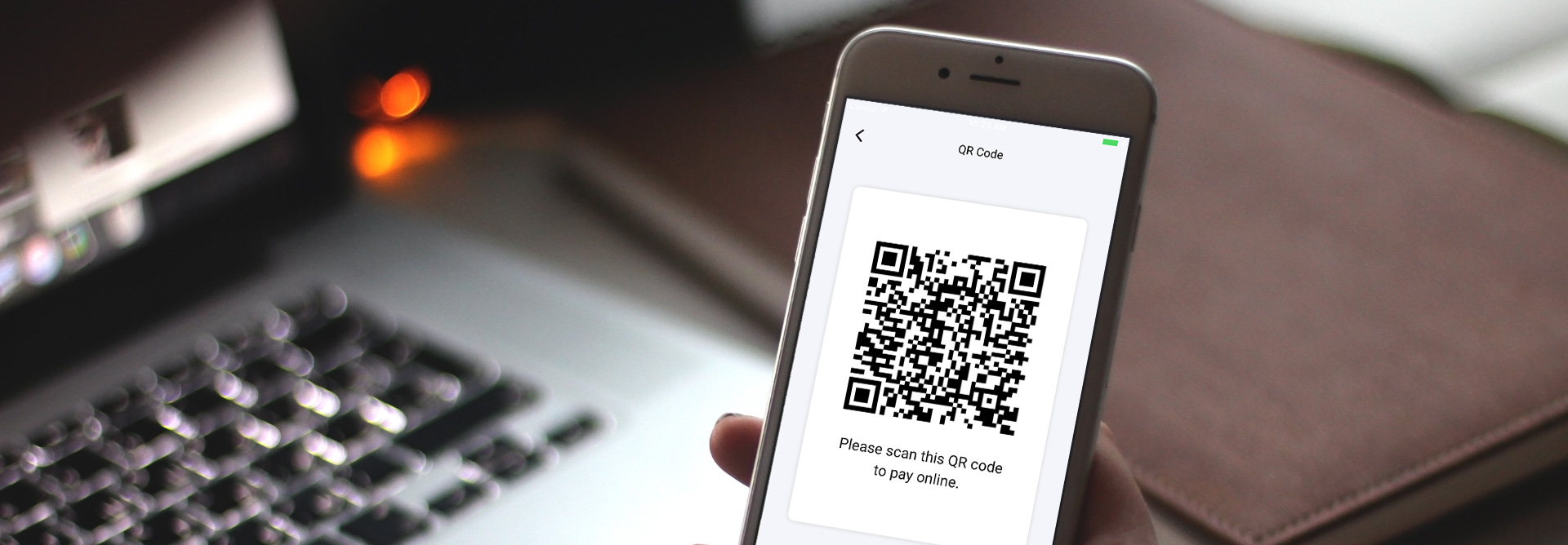 scanable QR code